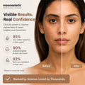 Mesoestetic Cosmelan Pack before and after even-toned skin results