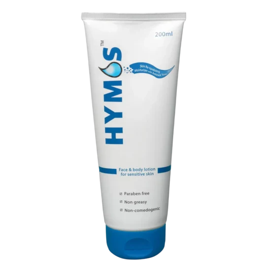 Hymos Lotion tube front view
