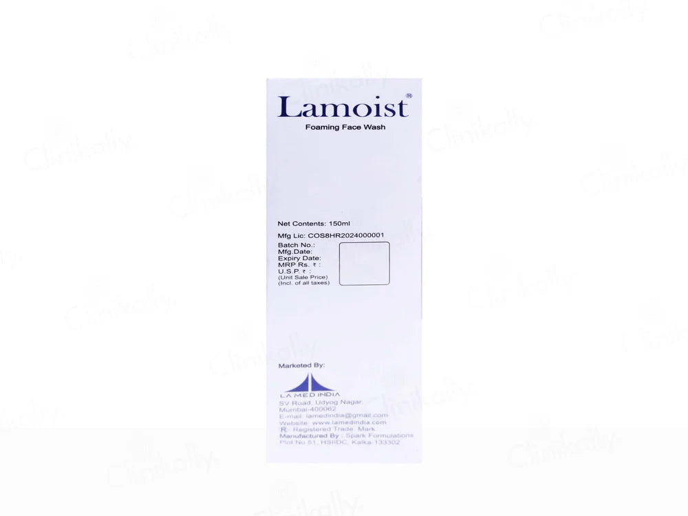 Lamoist Foaming Face Wash