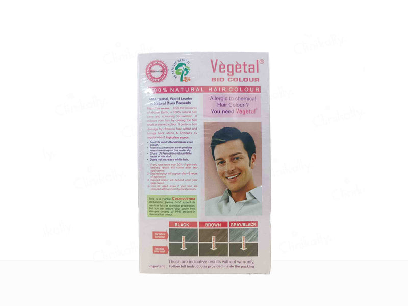 Vegetal Bio Colour Dark Brown Hair Colour front packaging